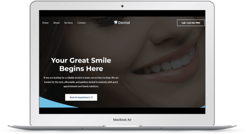 Dental sample website