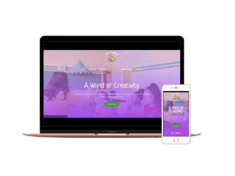 sample preschool website - Jamaica