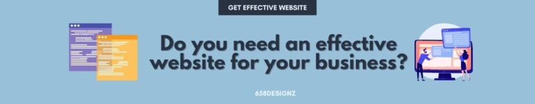 Effective website design service